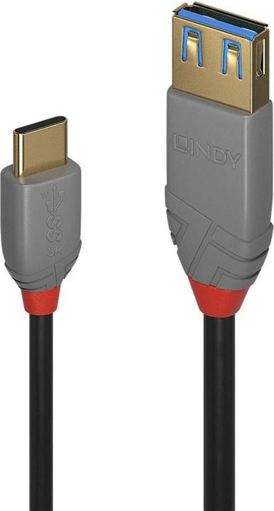 Actual product image Lindy USB C – USB A (0.15 m, USB 3.2 Gen 2)