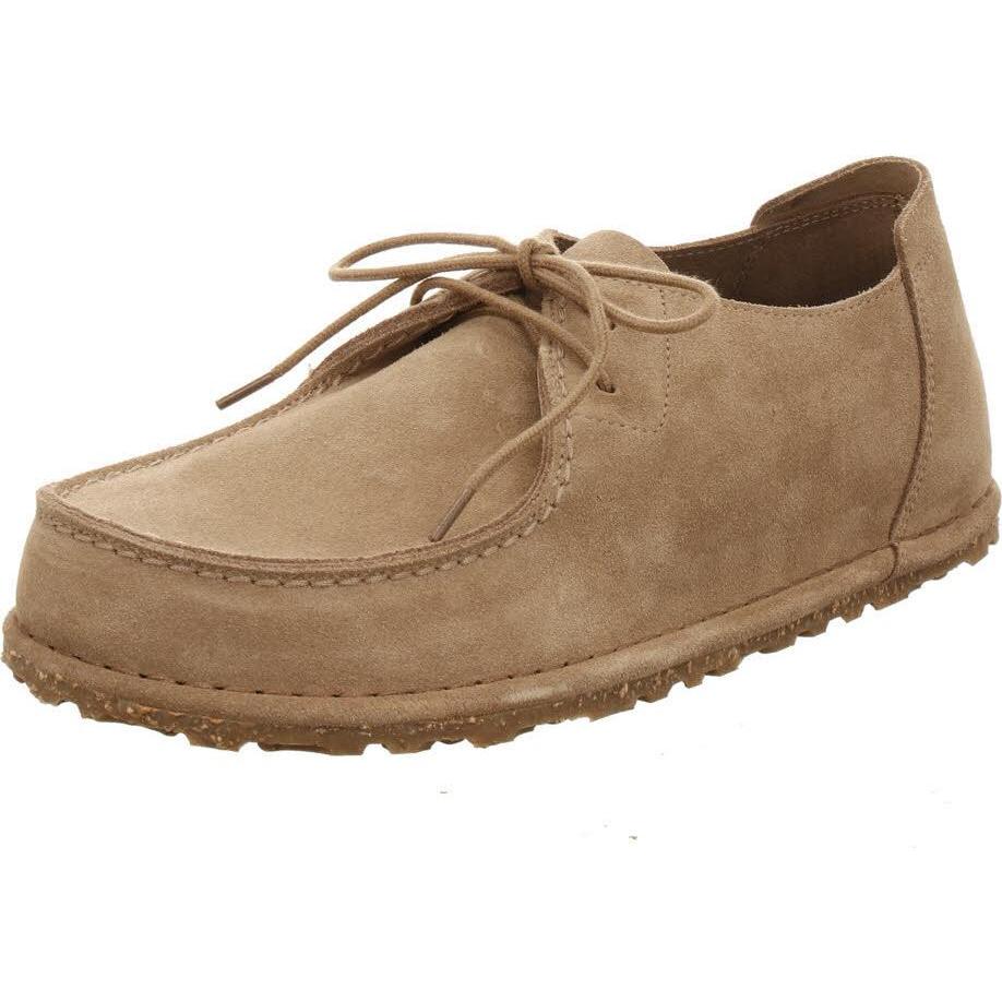 Birkenstock, Herren, Halbschuhe, Halbschuh Utti Lace LEVE Gray Taupe, Beige, (41)