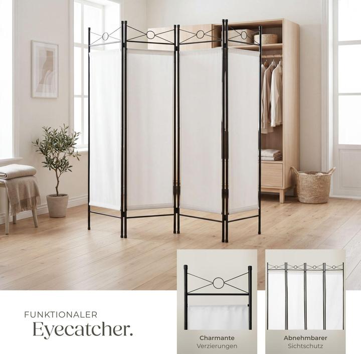 Image du produit tectake 2x Paravent