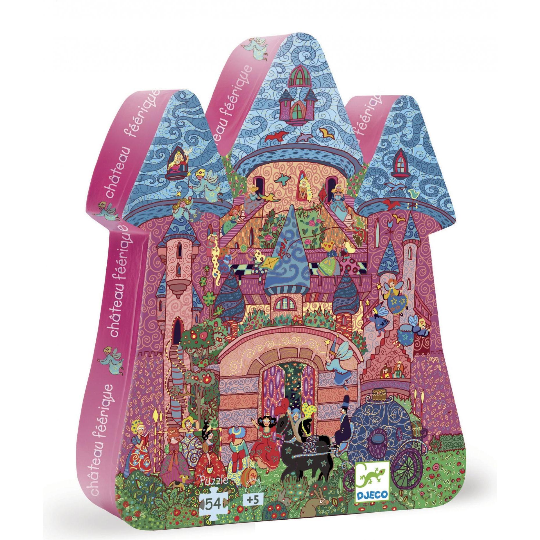 Djeco The fairy castle 54 pcs 22,5 x 27,5 x 6 cm (54 Teile)