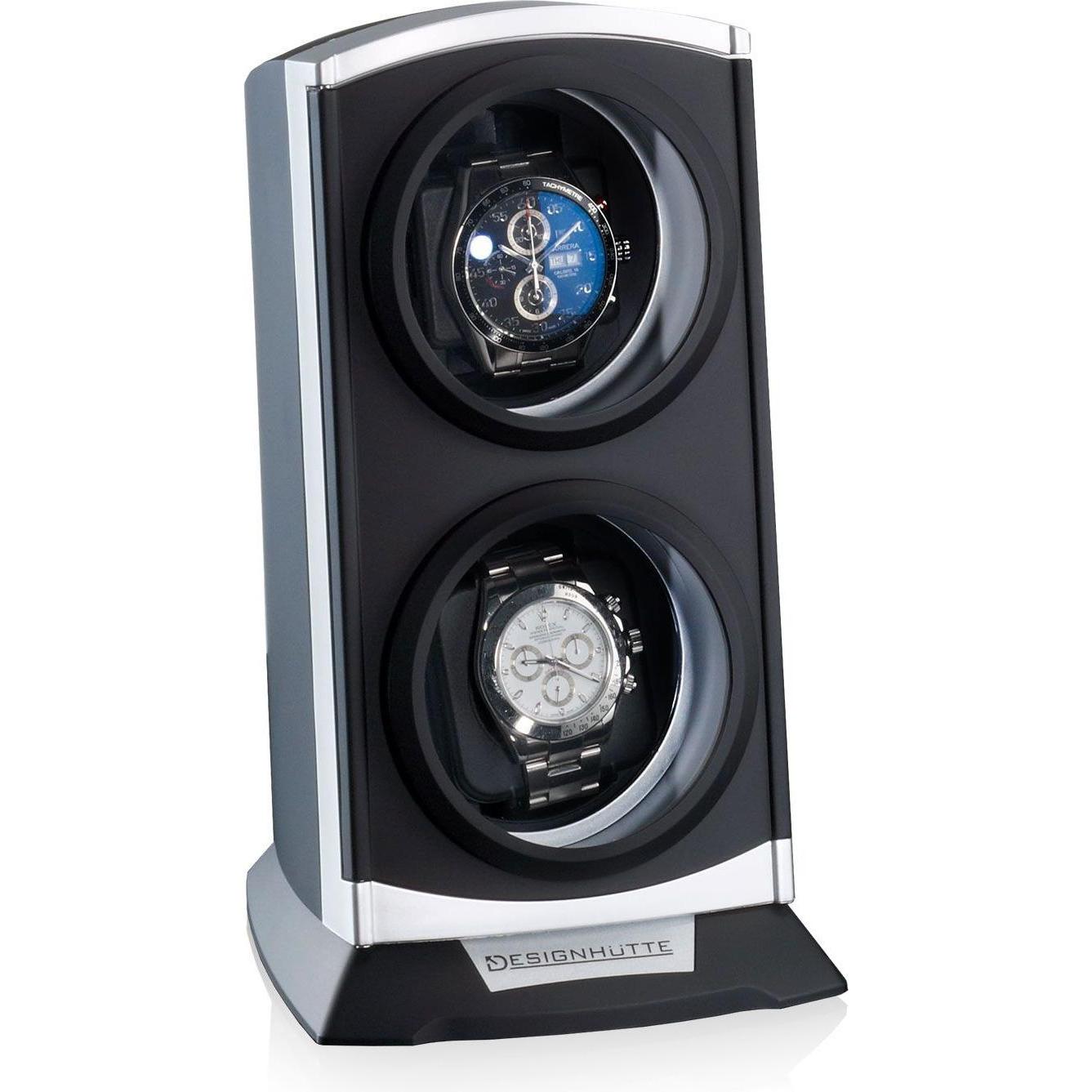 Thumbnail - Designhütte, Uhrenbeweger, Primus, Silber, Schwarz, (2 x)