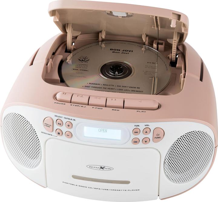 Reflexion CD Radio Boombox (DAB+ DAB, FM)