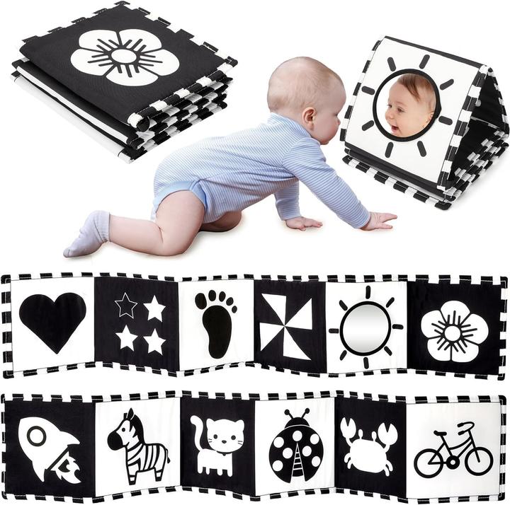 Activity Board Babybuch Kontrast-Bilderbuch- Kontrast-Babyspielzeug