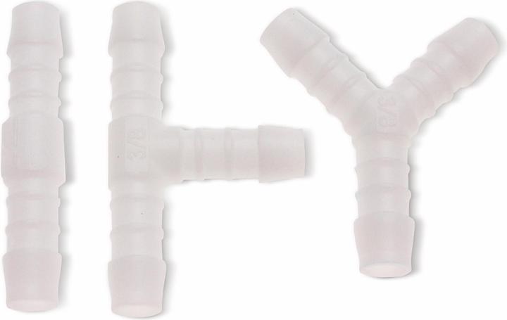 Actual product image BGS Hose Connector Assortment Fuel Resistant 10 mm 8 pcs. (Hose connector, 10 mm)