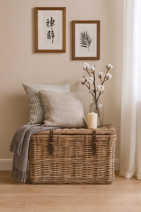 Actual product image Möbel Direkt Online Kubu rattan chest