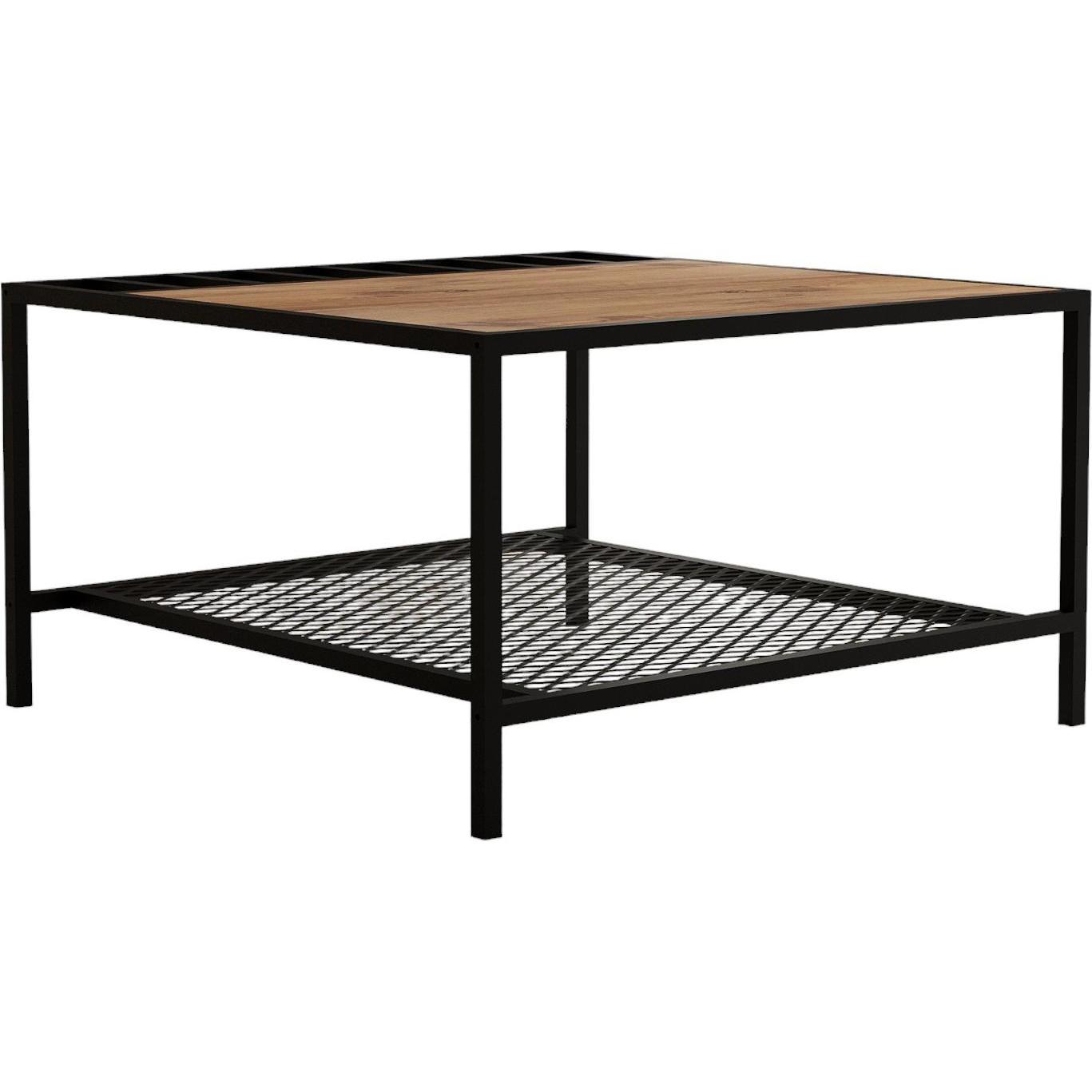 Hanah Home, Couchtisch + Beistelltisch, Amias (80 x 80 x 45 cm)