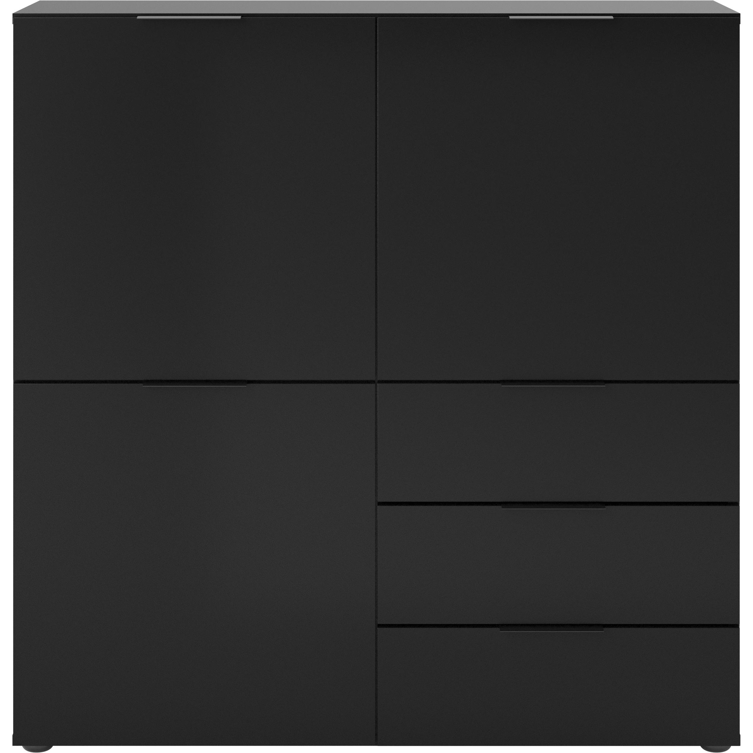 Thumbnail - FMD Möbel, Kommode + Sideboard, Aarav (99 x 31.5 x 101 cm)