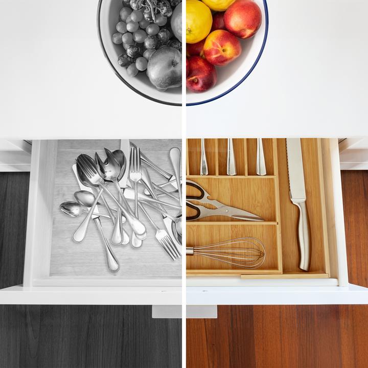 Actual product image Relaxdays Besteckkasten