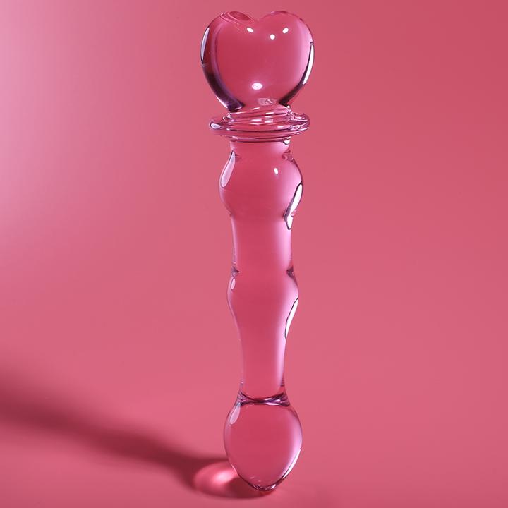 Image du produit Ibiza NEBULA SERIES BY ™ - MODÈLE 21 GODEMICHÉ VERRE BOROSILICATÉ 20,5 X 3,5 CM ROSE