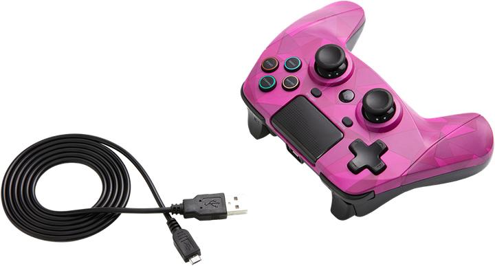 Image du produit Snakebyte GamePad 4 S sans fil Bubblegum Camo (PS4)