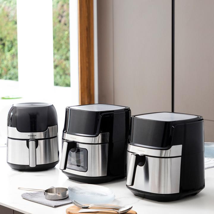 Produktbild InnovaGoods Heissluftfritteuse Fryinn View 6500 1700 W 6,5 L Edel