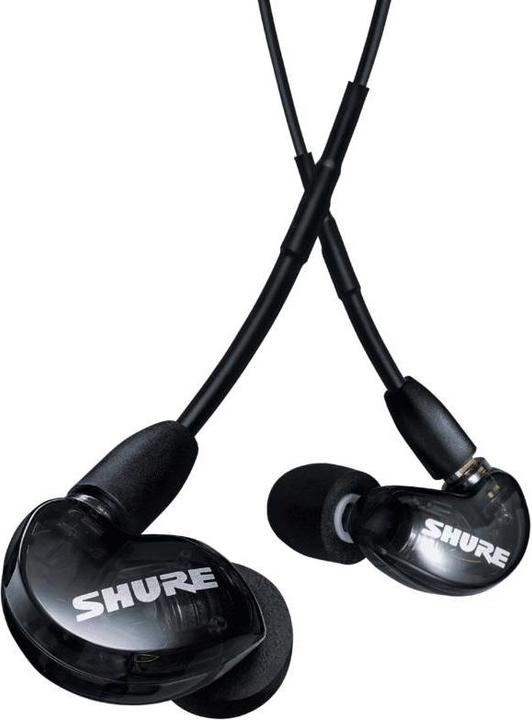 Produktbild Shure In-Ear-Kopfhörer SE215-K-EFS Schwarz (keine Geräuschunterdrückung, Kabelgebunden)