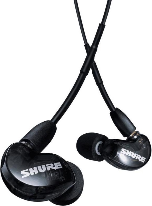 Produktbild Shure In-Ear-Kopfhörer SE215-K-EFS Schwarz (keine Geräuschunterdrückung, Kabelgebunden)