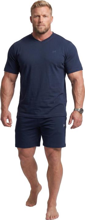Image du produit Men+ Pyjama deux pièces, avec bermuda, collection Basic (7XL)