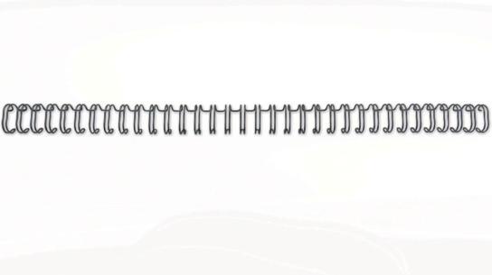 Produktbild GBC Drahtbinderücken 3:1-Teilung