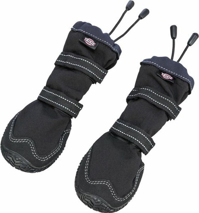 Image du produit Trixie Walker Active Bottes de protection longues, S, 2 pcs, noir (S, Chaussures pour chien)