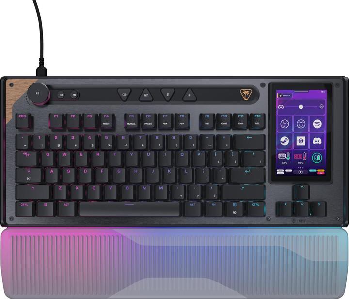 Produktbild Turtle Beach Kabelgebundene Tastatur Command KB7 TKL, schwarz (00233033) (DE, Kabelgebunden)