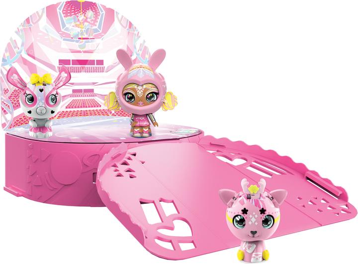 Produktbild Spin Master Zoobles Diva Ballerina Tanzstudio Spielset und Aufbewahrung mit 3 exklusiven Figuren