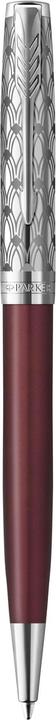Immagine prodotto Parker Biros Sonnet Premium Metal & C.C. sw M (Acciaio inossidabile, Rosso, 1 x)
