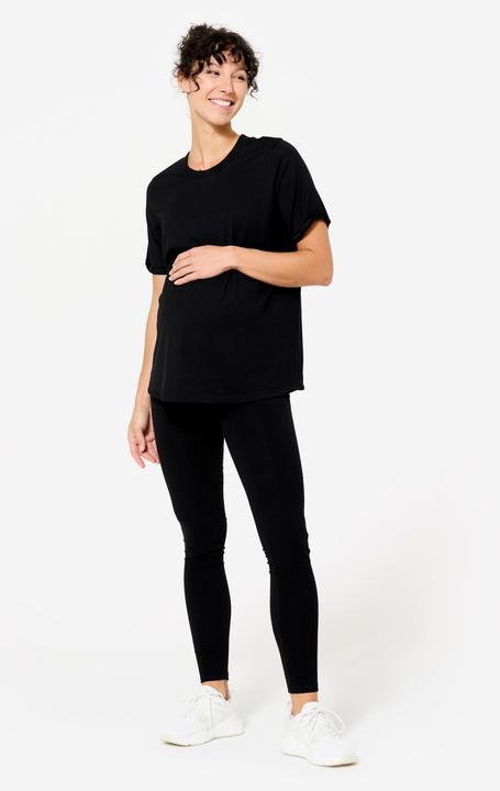 Image du produit Domyos Legging yoga de maternité femme, noir (W28/L31)