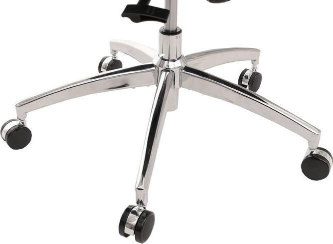 Produktbild Mendler Bürostuhl HWC-O64, ergonomisch, verstellbare Lordosenstütze Armlehne – schwarz (36 - 46 cm)