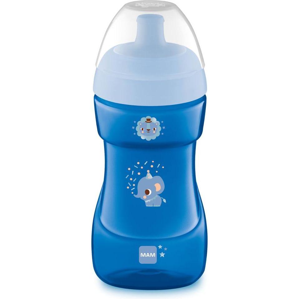MAM, Babyflasche, Sports Cup, 330 ml, Elefant (330 ml)