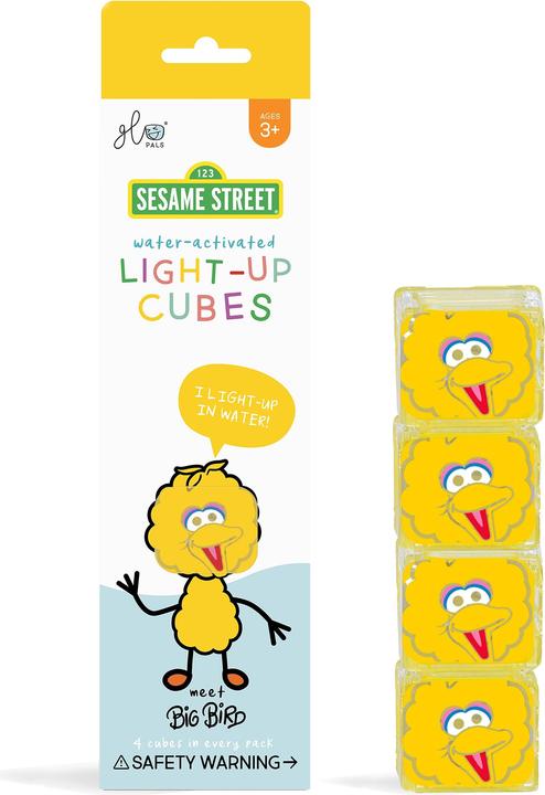 GLO Big Bird Light-Up Cubes