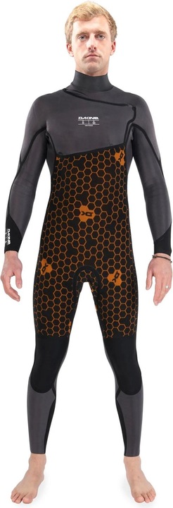 Actual product image Dakine Men'S Cyclone Chest Zip Full Suit 5/4mm (5/4 mm, XL)