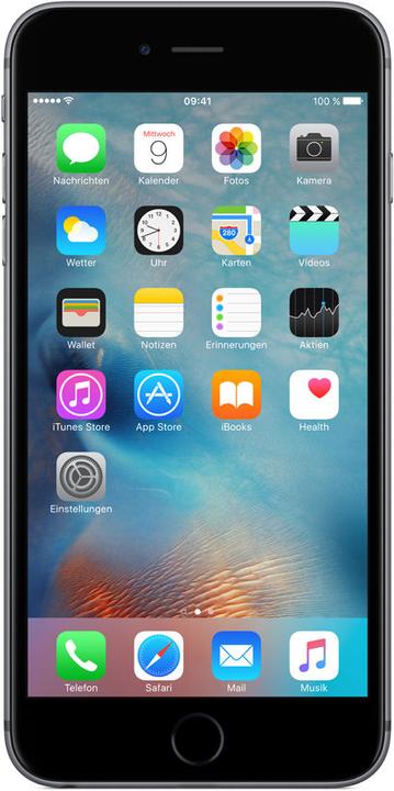 Produktbild Apple iPhone 6s (16 GB, Space Gray, 4.70", Single SIM, 12 Mpx, 4G)