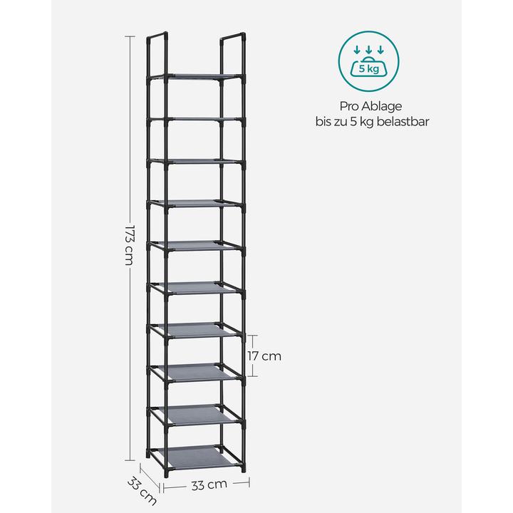 Image du produit Songmics Lucas (33 x 33 x 173 cm)