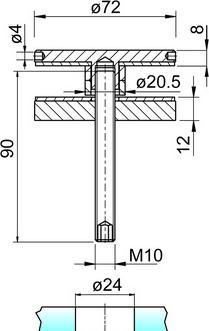 Immagine prodotto Pauli+Sohn Fissaggio a punto (4 pz.)