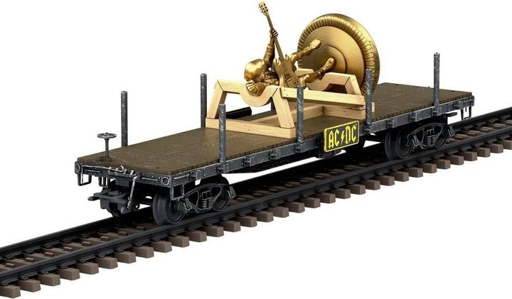 Image du produit Märklin 48837 H0 FlachwagenStiff Upper Lip ACDC (48837) (Piste H0)
