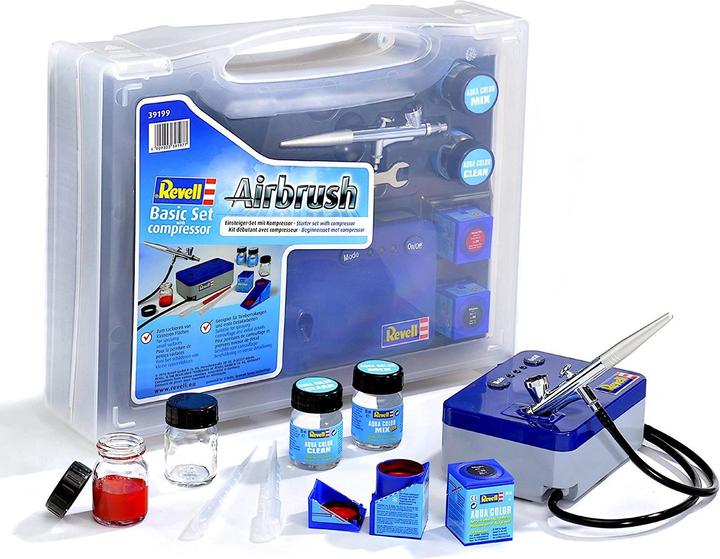Actual product image Revell Airbrush Basic Set with compressor
