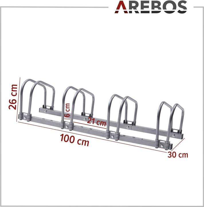 Actual product image Arebos Bicycle stand