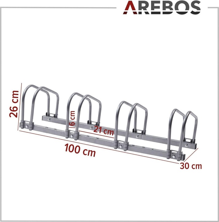 Actual product image Arebos Bicycle stand