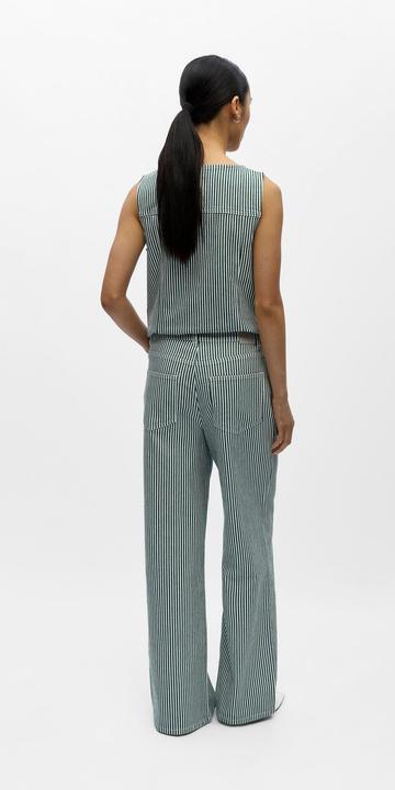 Immagine prodotto Object Gestreifte Wide Leg Jeans (42)