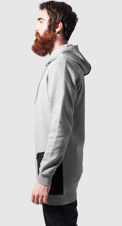 Produktbild Urban Classics Long Peached Tech Zip Hoody (S)