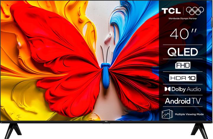 Immagine prodotto TCL Serie S5K Smart TV QLED FHD 40" 40S5K, Dolby Audio, HDR10, Android TV (40", QLED, Full HD)