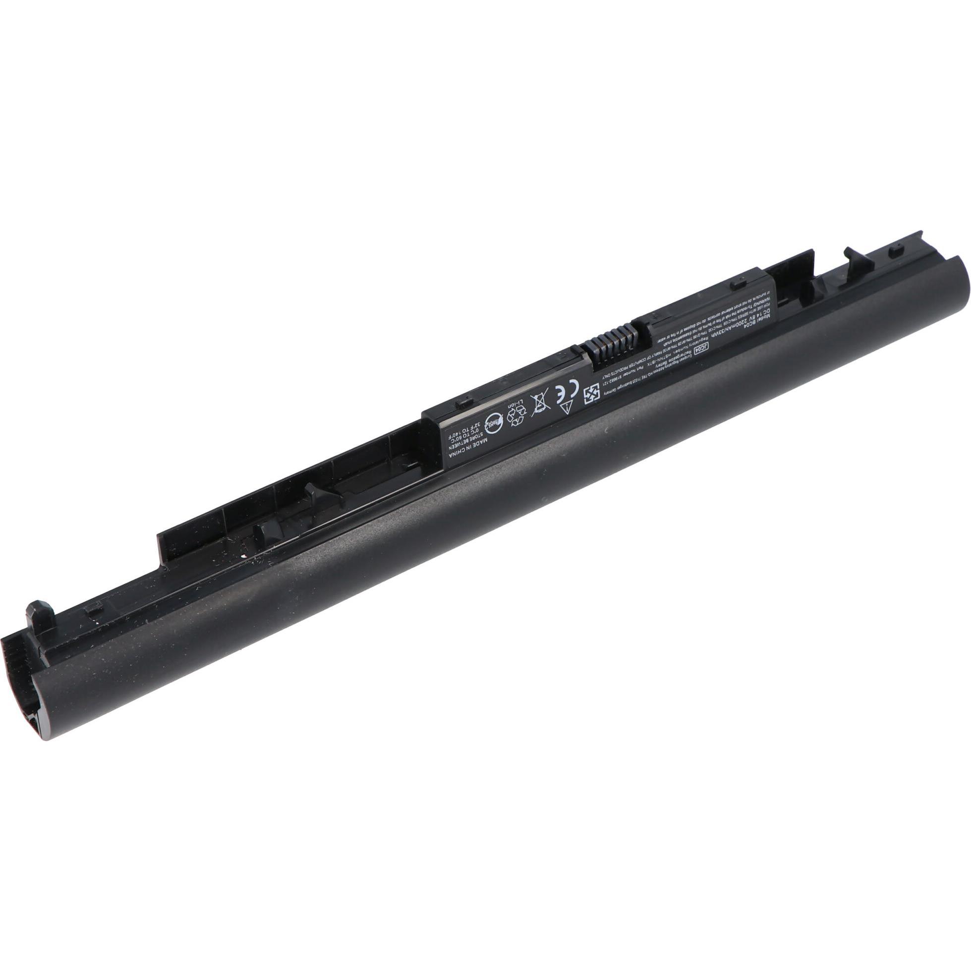 AccuCell Akku HP Pavilion 17z (2200 mAh), Notebook Akku, Schwarz