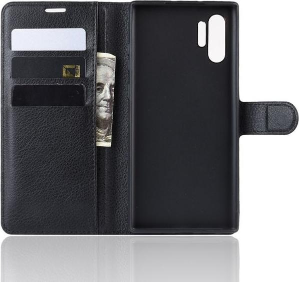Produktbild MU Classic Litchi Leder Bookcover Series (Samsung Galaxy Note 10+ 5G, Samsung Galaxy Note 10+)