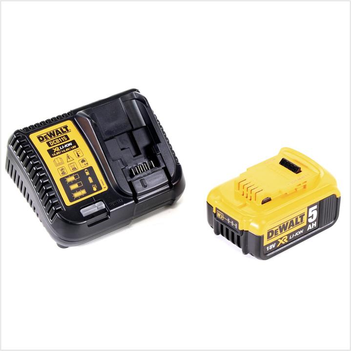 Produktbild DeWalt DCD 996 P1 Akku Schlagbohrschrauber 18V 95Nm Brushless + 1x Akku 5,0Ah + Ladegerät + TSTAK (Akkubetrieb)