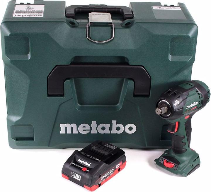 Produktbild Metabo SSW 18 LTX 300 BL Akku Schlagschrauber 18V 480Nm 1/2" Brushless ( 602395840 ) + 1x Akku 4,0Ah