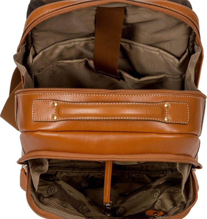 Actual product image Brics Life Pelle backpack leather 38 cm laptop compartment