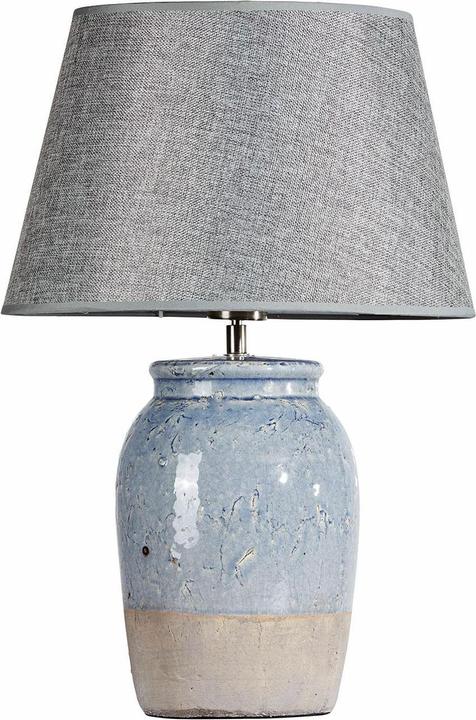 Actual product image Loberon Manly grey table lamp (E27)