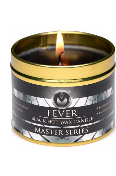 Actual product image Master Series Fever Black Hot Wax Paraffin Candle