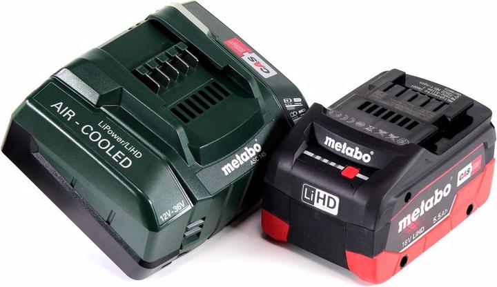 Produktbild Metabo SSW 18 LTX 300 BL Akku Schlagschrauber 18V 480Nm 1/2" Brushless ( 602395840 ) + 1x Akku 5,5Ah (Akkubetrieb)