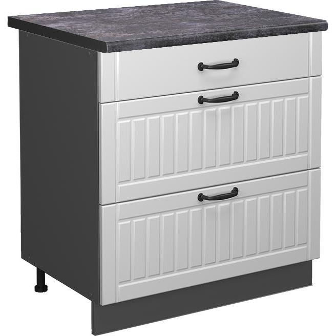 Vicco, Regal, Küchenunterschrank Fame-Line (80 x 60 x 81.5 cm)