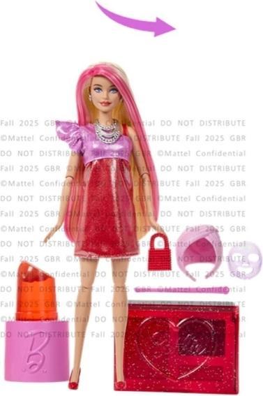 Actual product image Barbie Party Unboxed Glam Party Series