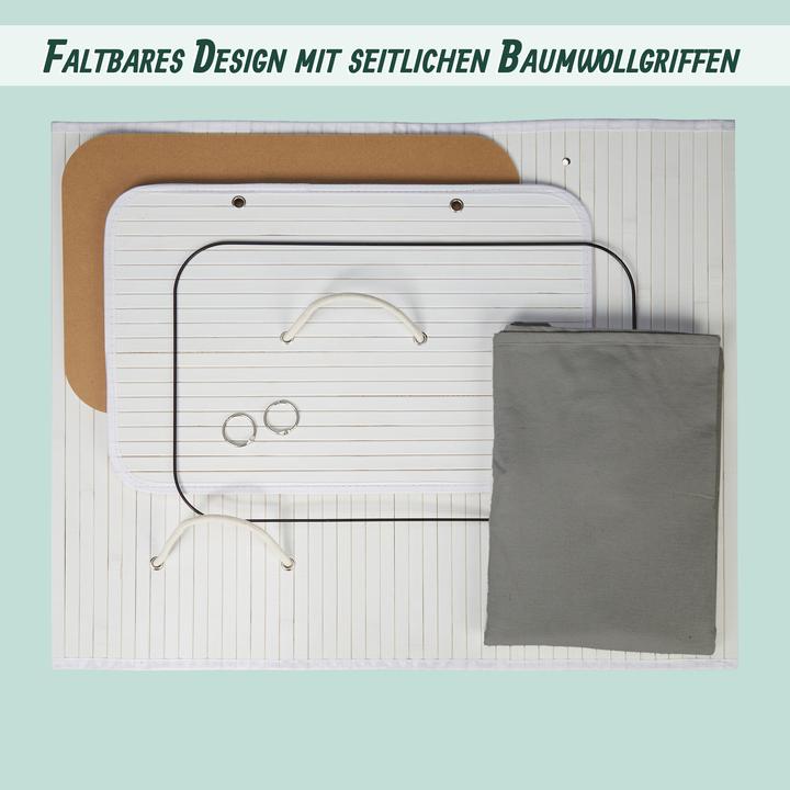 Produktbild Relaxdays Wäschekorb Bambus (105 l)