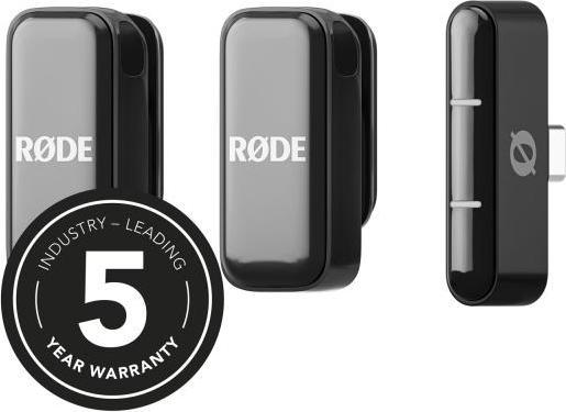 RØDE Wireless Micro Drahtloses Mikrofon-System USB-C mit Tuch